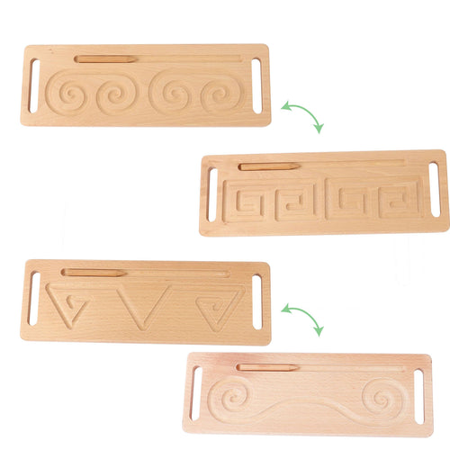 Natural Pre-writing Double Board