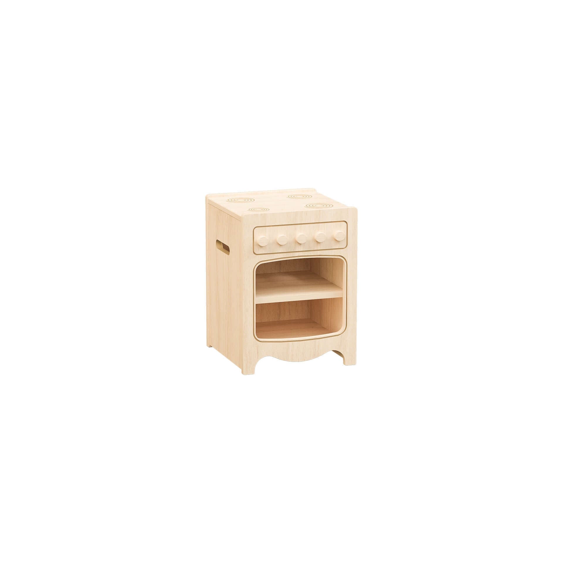 Toddler Play Kitchen Durable Wooden Role Play Furniture – Edu