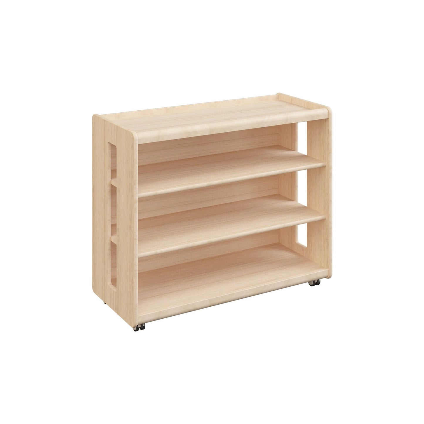 Ultimate N Wall Storage Unit - Natural wooden storage solution - Eco-friendly, versatile organization for educational materials
