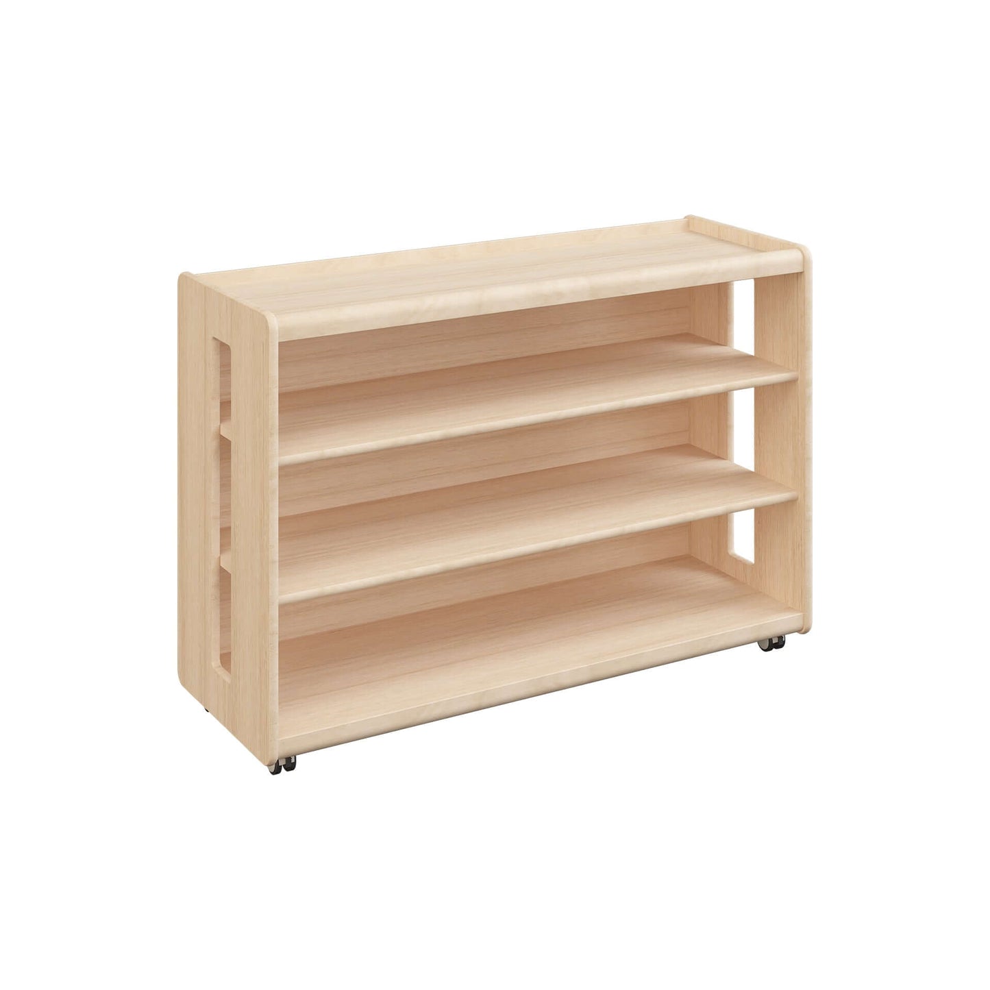 Ultimate N Wall Storage Unit - Natural wooden storage solution - Eco-friendly, versatile organization for educational materials