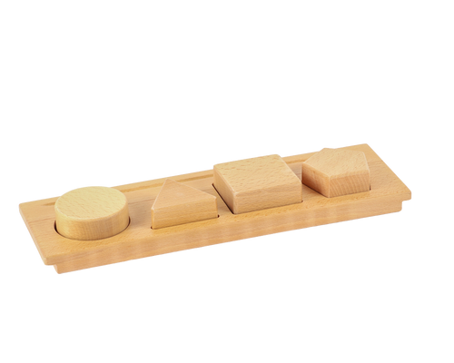 Natural Toddler First Shape Board