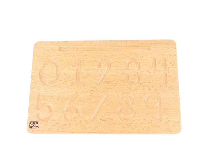 Natural Tracing Number Board English