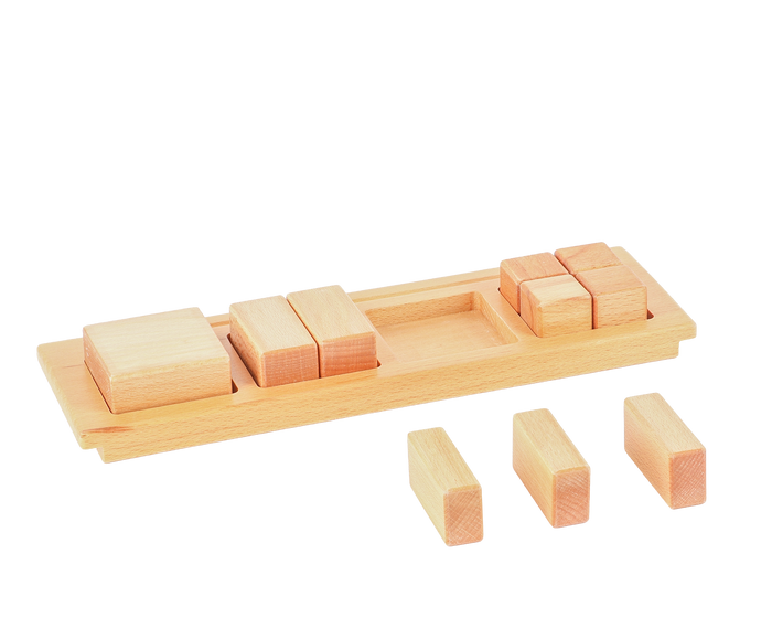 Natural Fraction Board Square