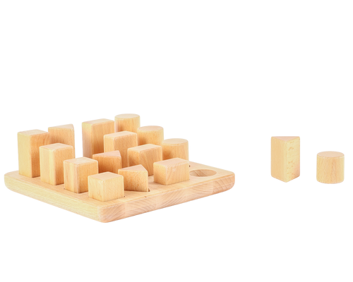 Natural Geometrical Peg Grading Board