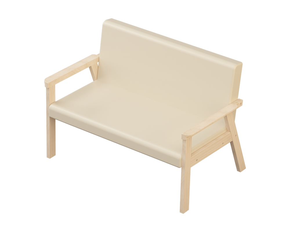 Children's Lounge - Woody Couch / 43900