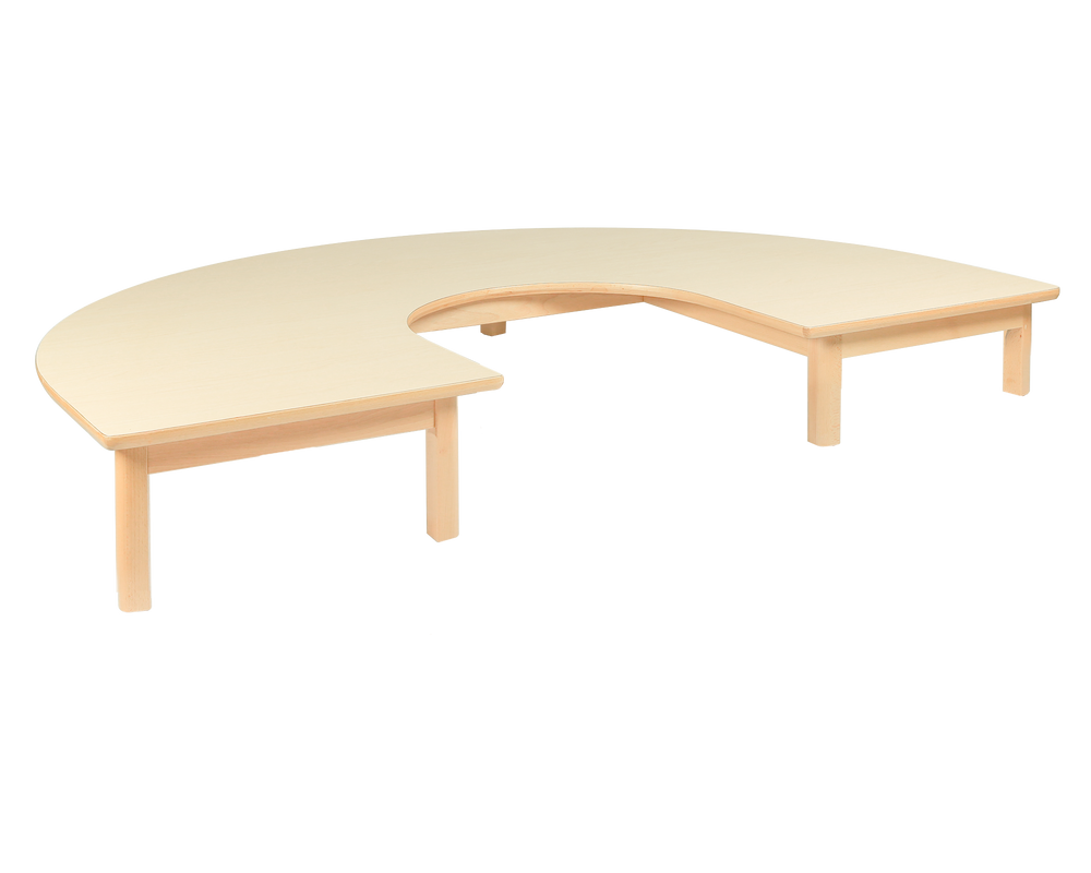 Elegance U-Shape Table C01 / 180x120 - H. 30 cm / 48026-11-01
