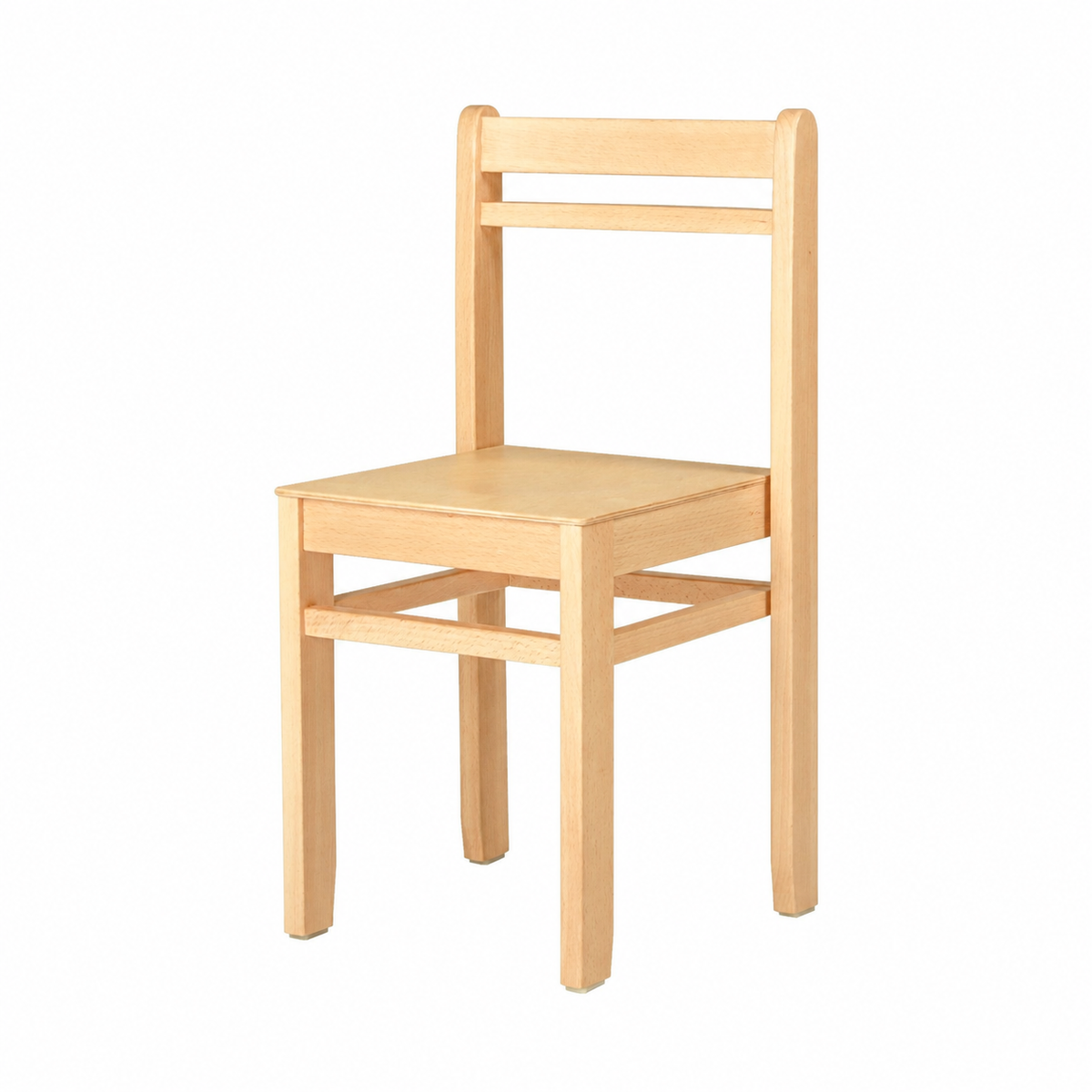 Classic S Chair — stackable solid beechwood chair with birch plywood seat