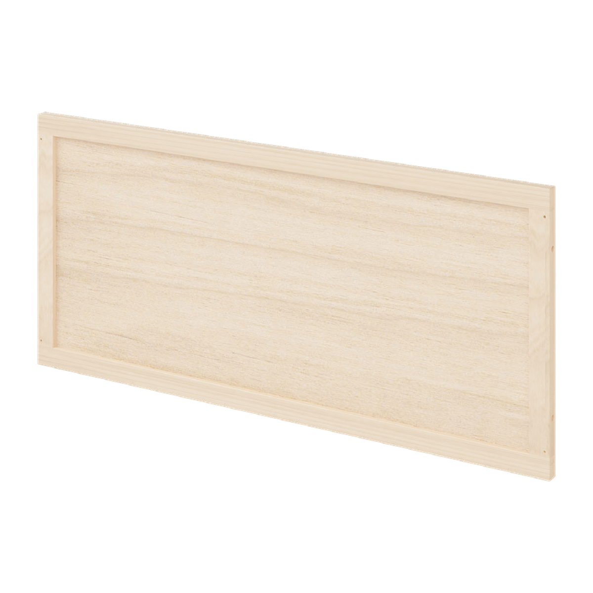 Solid wooden divider panel, 127 × 57 cm, SKU 45874. Panel only; side wings sold separately.