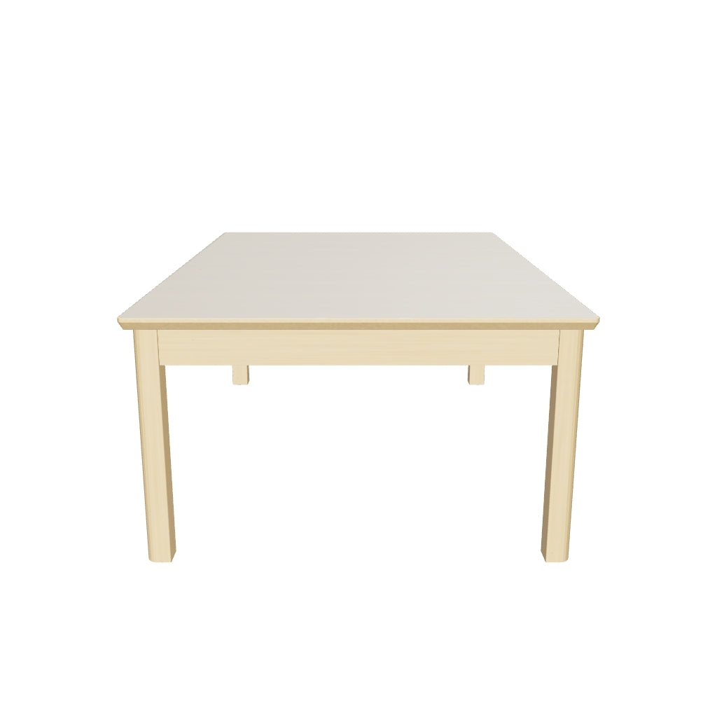 Elegance Rectangular Table — 3D model shows 120 × 80 × 46 cm, C1 (SKU 44393). Other sizes vary.