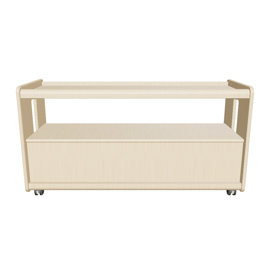 Ultimate N See Through Storage Unit — 3D model shows 120 × 45 × 62.2 cm (SKU 45484). Other sizes vary.