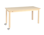 Elegance Rectangular Table C3 - Casters / 120x60 - H.59 cm / 47868-11-01